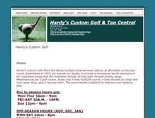 Tablet Screenshot of hardrockgolf.net